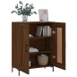 vidaXL Credenza Rovere Marrone 69,5x34x90 cm in Legno Multistrato vidaXL Credenza Rovere Marrone 69,5x34x90 cm in Legno Multistrato