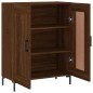 vidaXL Credenza Rovere Marrone 69,5x34x90 cm in Legno Multistrato vidaXL Credenza Rovere Marrone 69,5x34x90 cm in Legno Multistrato