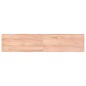 vidaXL Piano Tavolo Marrone Chiaro 180x40x6 cm in Rovere Non Trattato vidaXL Piano Tavolo Marrone Chiaro 180x40x6 cm in Rovere Non Trattato