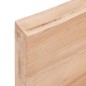 vidaXL Piano Tavolo Marrone Chiaro 180x40x6 cm in Rovere Non Trattato vidaXL Piano Tavolo Marrone Chiaro 180x40x6 cm in Rovere Non Trattato