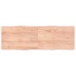 vidaXL Piano Tavolo Marrone Chiaro 180x60x6 cm in Rovere Non Trattato