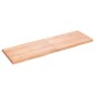 vidaXL Piano Tavolo Marrone Chiaro 180x60x6 cm in Rovere Non Trattato