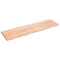 vidaXL Piano Tavolo Marrone Chiaro 200x60x4 cm in Rovere Non Trattato vidaXL Piano Tavolo Marrone Chiaro 200x60x4 cm in Rovere Non Trattato