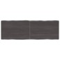 vidaXL Piano Tavolo Grigio Scuro 120x40x4 cm in Rovere Non Trattato vidaXL Piano Tavolo Grigio Scuro 120x40x4 cm in Rovere Non Trattato