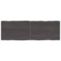 vidaXL Piano Tavolo Grigio Scuro 140x50x4 cm in Rovere Non Trattato vidaXL Piano Tavolo Grigio Scuro 140x50x4 cm in Rovere Non Trattato