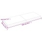 vidaXL Piano Tavolo Grigio Scuro 140x50x4 cm in Rovere Non Trattato vidaXL Piano Tavolo Grigio Scuro 140x50x4 cm in Rovere Non Trattato