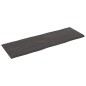 vidaXL Piano Tavolo Grigio Scuro 180x60x4 cm in Rovere Non Trattato vidaXL Piano Tavolo Grigio Scuro 180x60x4 cm in Rovere Non Trattato