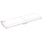 vidaXL Piano Tavolo Grigio Scuro 200x60x6 cm in Rovere Non Trattato