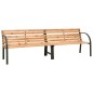 vidaXL Panca da Giardino Doppia 241 cm in Legno di Abete Cinese vidaXL Panca da Giardino Doppia 241 cm in Legno di Abete Cinese