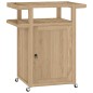 vidaXL Carrello da Bar 70x50x90 cm in Legno Massello di Teak vidaXL Carrello da Bar 70x50x90 cm in Legno Massello di Teak