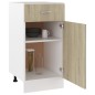 vidaXL Armadio con Cassetto Rovere Sonoma 40x46x81,5 cm in Truciolato vidaXL Armadio con Cassetto Rovere Sonoma 40x46x81,5 cm in Truciolato