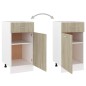 vidaXL Armadio con Cassetto Rovere Sonoma 40x46x81,5 cm in Truciolato vidaXL Armadio con Cassetto Rovere Sonoma 40x46x81,5 cm in Truciolato