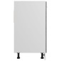 vidaXL Mobiletto Grigio Sonoma 80x46x81,5 cm in Legno Multistrato vidaXL Mobiletto Grigio Sonoma 80x46x81,5 cm in Legno Multistrato