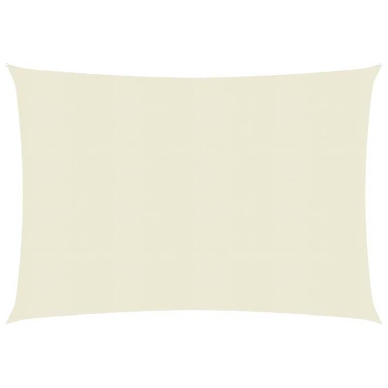 vidaXL Vela Parasole 160 g/m² Crema 3x4 m in HDPE vidaXL Vela Parasole 160 g/m² Crema 3x4 m in HDPE