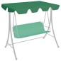 vidaXL Baldacchino per Dondolo Giardino Verde 188/168x145/110 cm vidaXL Baldacchino per Dondolo Giardino Verde 188/168x145/110 cm
