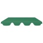 vidaXL Baldacchino per Dondolo Giardino Verde 188/168x145/110 cm vidaXL Baldacchino per Dondolo Giardino Verde 188/168x145/110 cm