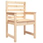 vidaXL Sedie da Giardino 2pz 60x48x91 cm Legno Massello di Pino vidaXL Sedie da Giardino 2pz 60x48x91 cm Legno Massello di Pino