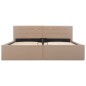 vidaXL Giroletto Idraulico Cappuccino Similpelle 160x200cm vidaXL Giroletto Idraulico Cappuccino Similpelle 160x200cm