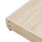 vidaXL Cassetti da Letto 2pz Neri in Legno Multistrato e Velluto