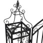 vidaXL Cancello Ornamentale da Giardino Ferro Battuto 122x20,5x134 cm  