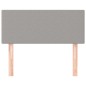 vidaXL Testiera Grigio Chiaro 90x5x78/88 cm in Tessuto vidaXL Testiera Grigio Chiaro 90x5x78/88 cm in Tessuto