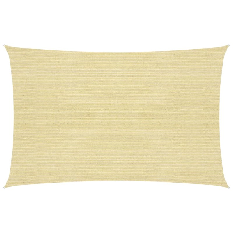 vidaXL Vela Parasole 160 g/m² Beige 5x8 m in HDPE vidaXL Vela Parasole 160 g/m² Beige 5x8 m in HDPE