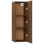 Set Mobili Porta TV 5 pz Rovere Marrone in Legno Multistrato Set Mobili Porta TV 5 pz Rovere Marrone in Legno Multistrato