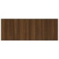 Set Mobili Porta TV 5 pz Rovere Marrone in Legno Multistrato Set Mobili Porta TV 5 pz Rovere Marrone in Legno Multistrato