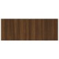 Mobile Porta TV a Parete Rovere Marrone in Legno Multistrato Mobile Porta TV a Parete Rovere Marrone in Legno Multistrato
