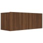Set Mobili Porta TV 6 pz Rovere Marrone in Legno Multistrato Set Mobili Porta TV 6 pz Rovere Marrone in Legno Multistrato