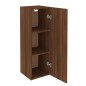 Set Mobili Porta TV 8pz Rovere Marrone in Legno Multistrato Set Mobili Porta TV 8pz Rovere Marrone in Legno Multistrato