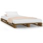 vidaXL Letto a Pallet Marrone Miele 90x200cm in Legno Massello di Pino vidaXL Letto a Pallet Marrone Miele 90x200cm in Legno Massello di Pino