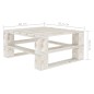 vidaXL Set Salotto da Giardino Pallet 6 pz con Cuscini Crema in Legno vidaXL Set Salotto da Giardino Pallet 6 pz con Cuscini Crema in Legno
