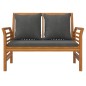 vidaXL Set Divani da Giardino 5pz con Cuscini in Legno Massello Acacia vidaXL Set Divani da Giardino 5pz con Cuscini in Legno Massello Acacia