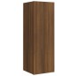 Set di Mobili Porta TV 5 pz Rovere Marrone in Legno Multistrato Set di Mobili Porta TV 5 pz Rovere Marrone in Legno Multistrato