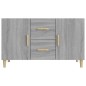 vidaXL Credenza Grigio Sonoma 100x36x60 cm in Legno Multistrato vidaXL Credenza Grigio Sonoma 100x36x60 cm in Legno Multistrato