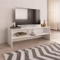Mobile Porta TV Bianco 120x40x40 cm in Legno Multistrato Mobile Porta TV Bianco 120x40x40 cm in Legno Multistrato