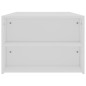Tavolino da Salotto Bianco 100x60x42 cm in Legno Multistrato Tavolino da Salotto Bianco 100x60x42 cm in Legno Multistrato