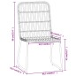 vidaXL Set Mobili da Pranzo per Giardino 5 pz Rovere vidaXL Set Mobili da Pranzo per Giardino 5 pz Rovere