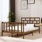 vidaXL Giroletto Miele in Legno Massello di Pino 135x190cm 4FT6 Double vidaXL Giroletto Miele in Legno Massello di Pino 135x190cm 4FT6 Double