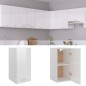 Armadio Sospeso Bianco Lucido 29,5x31x60 cm in Truciolato Armadio Sospeso Bianco Lucido 29,5x31x60 cm in Truciolato
