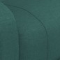 vidaXL Poltrona Alzapersona Massaggiante Verde Scuro Tessuto