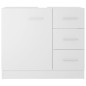 Mobile Sottolavabo Bianco 63x30x54 cm in Multistrato Mobile Sottolavabo Bianco 63x30x54 cm in Multistrato