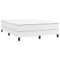 vidaXL Giroletto a Molle Bianco 140x190 cm in Similpelle vidaXL Giroletto a Molle Bianco 140x190 cm in Similpelle
