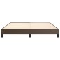 vidaXL Giroletto a Molle Marrone 160x200 cm in Similpelle vidaXL Giroletto a Molle Marrone 160x200 cm in Similpelle