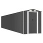 vidaXL Capanno da Giardino Antracite 192x1021x223cm in Acciaio Zincato vidaXL Capanno da Giardino Antracite 192x1021x223cm in Acciaio Zincato