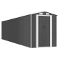 vidaXL Capanno da Giardino Antracite 192x855x223 cm in Acciaio Zincato vidaXL Capanno da Giardino Antracite 192x855x223 cm in Acciaio Zincato