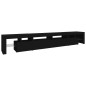 vidaXL Mobile Porta TV con Luci LED Nero 260x36,5x40 cm vidaXL Mobile Porta TV con Luci LED Nero 260x36,5x40 cm