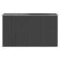 vidaXL Capanno da Giardino Antracite 192x357x223 cm in Acciaio Zincato vidaXL Capanno da Giardino Antracite 192x357x223 cm in Acciaio Zincato