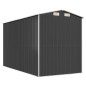 vidaXL Capanno da Giardino Antracite 192x357x223 cm in Acciaio Zincato vidaXL Capanno da Giardino Antracite 192x357x223 cm in Acciaio Zincato